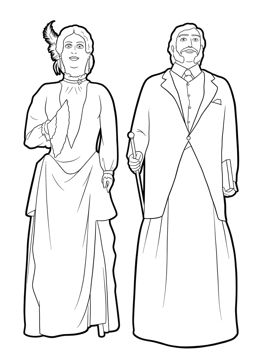 Gegants de la Unió Anelles de la Flama (Valls)