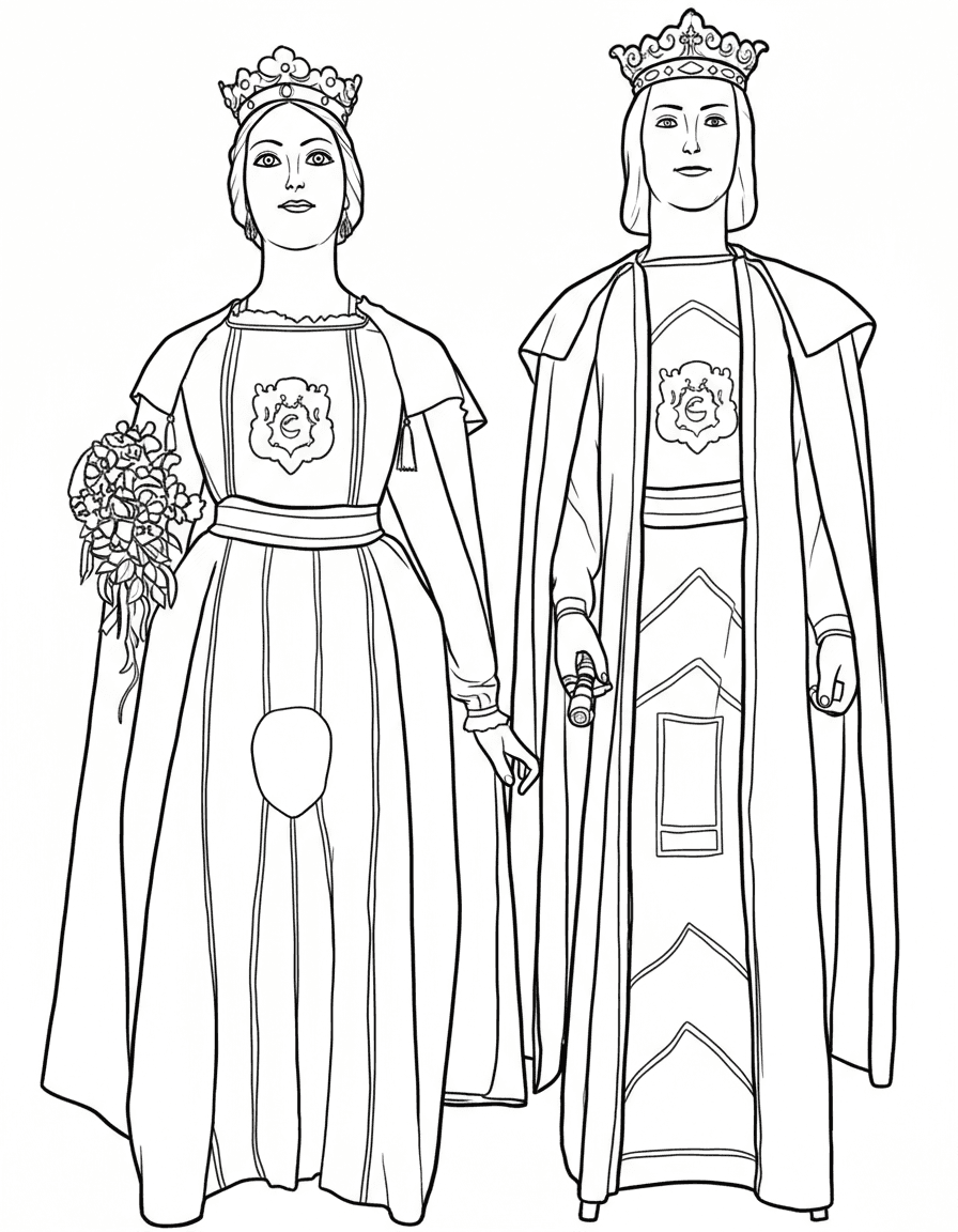 Gegants de la Vila, Santa Coloma de Queralt