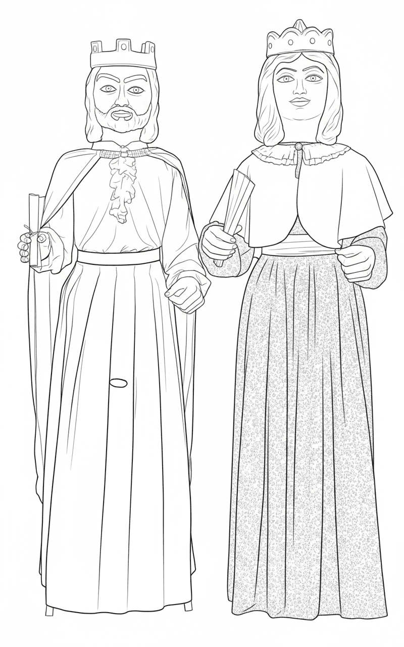 Gegants de l'Escola Bressol el Niu de Sant Vicenç de Castellet