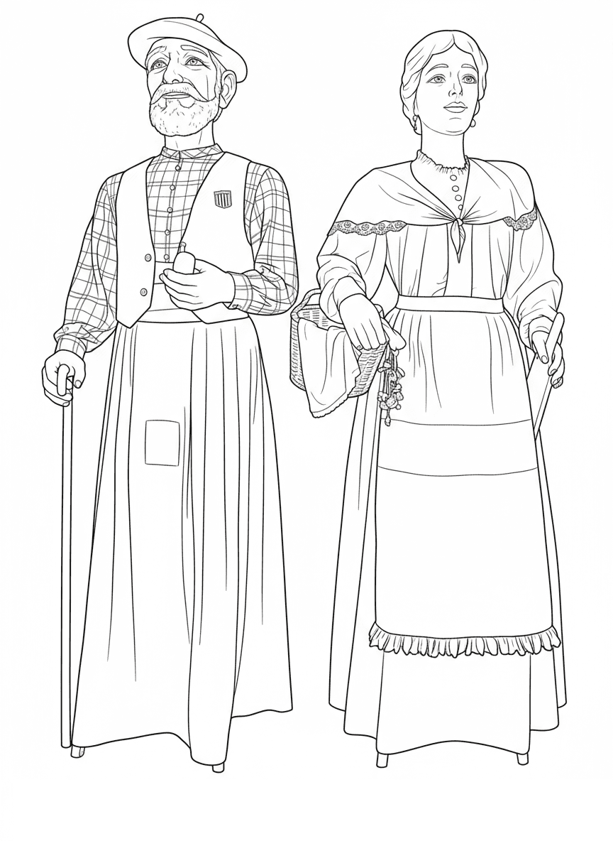 Gegants de Sant Antoni de Vilamajor