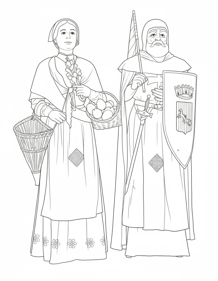 Gegants de Sant Hipòlit de la Salanca