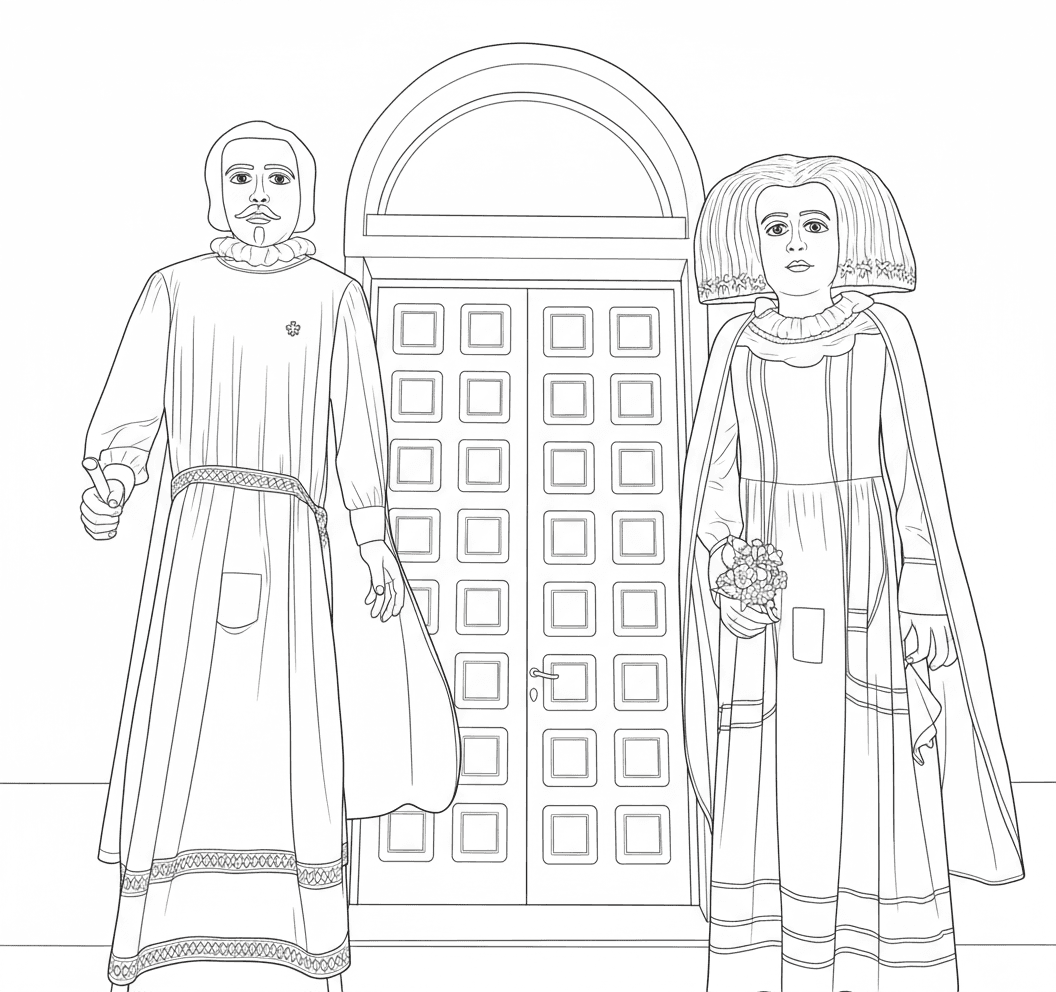 Gegants de Sant Maure de Santa Margarida de Montbui