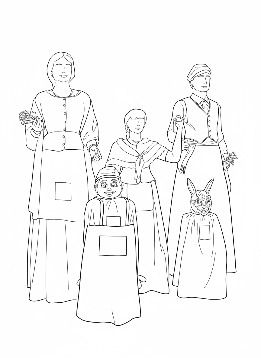 Gegants de Santa Coloma de Farners