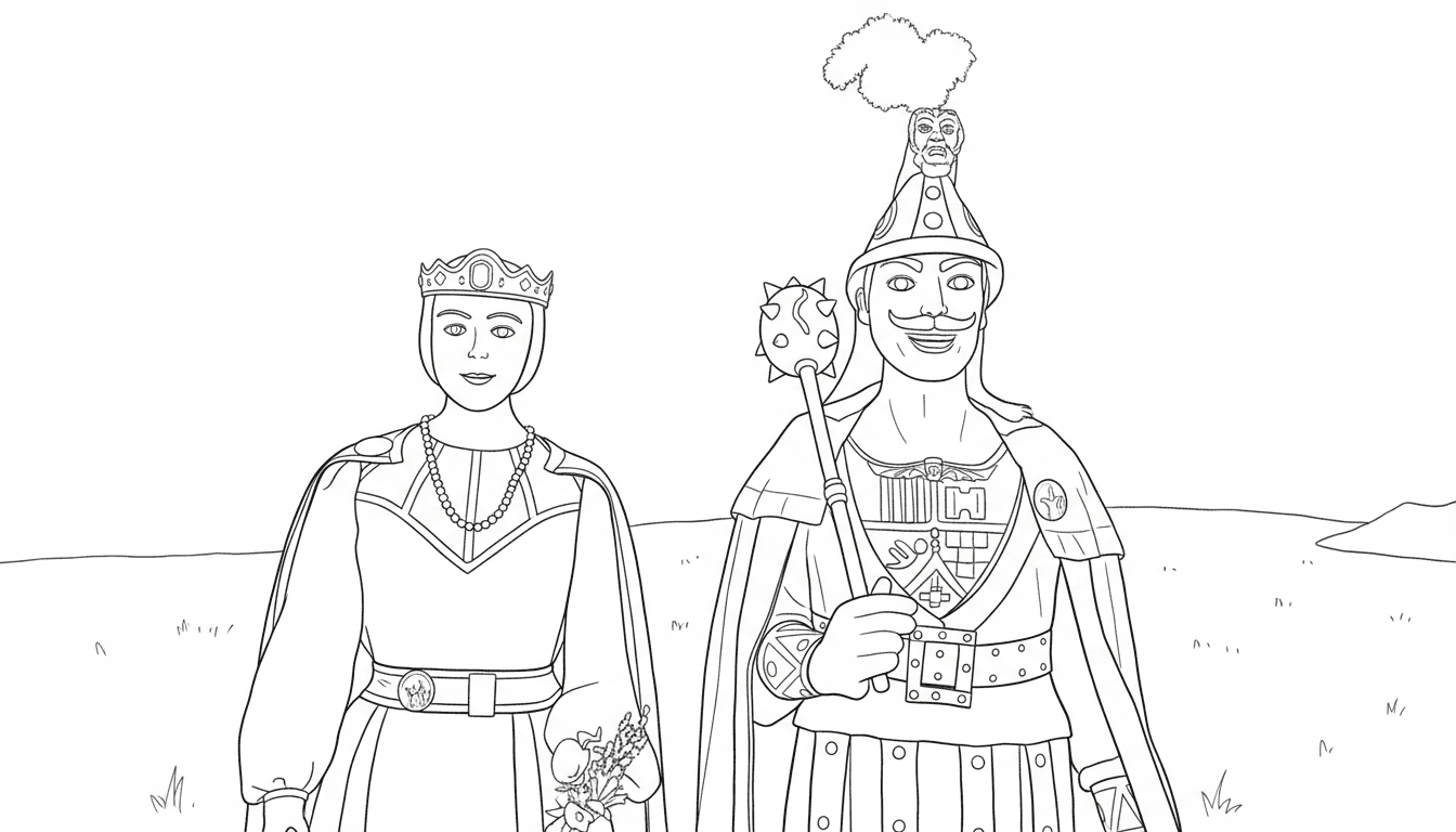 Gegantons TonCam (Els Nordics de Solsona)