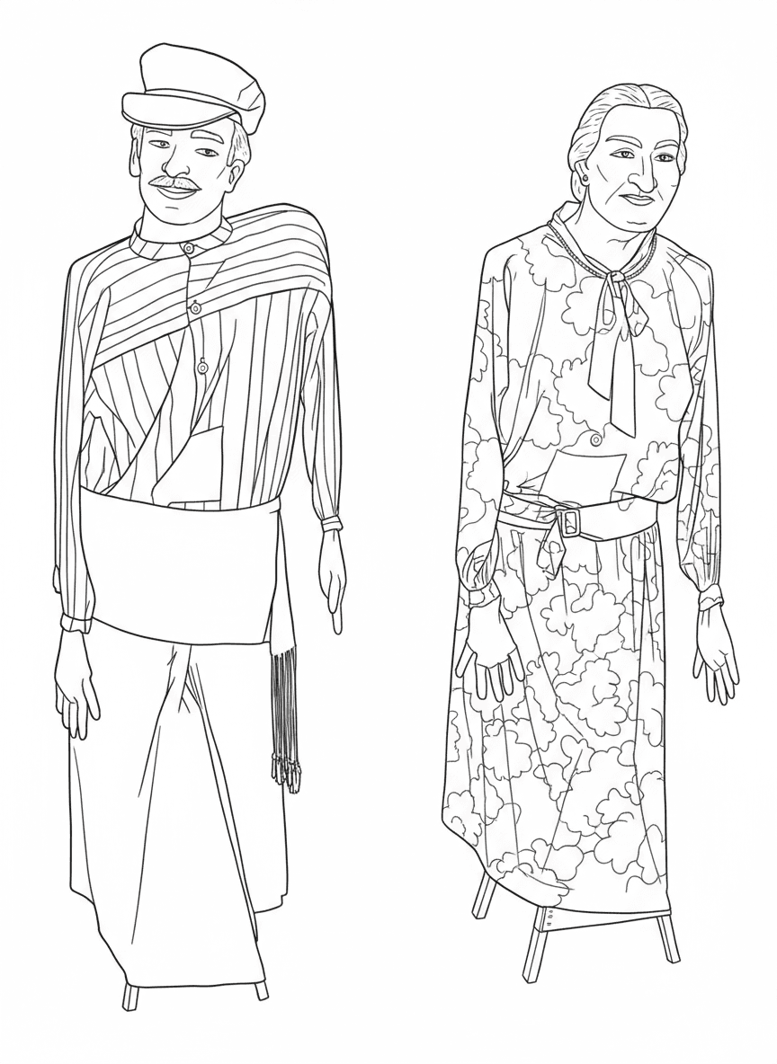 Gegants del Barri de Dalt de Mont