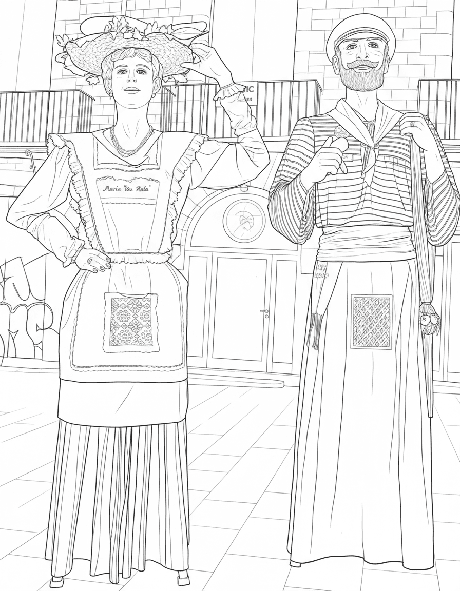 Gegants del Barri de la Barceloneta de Barcelona