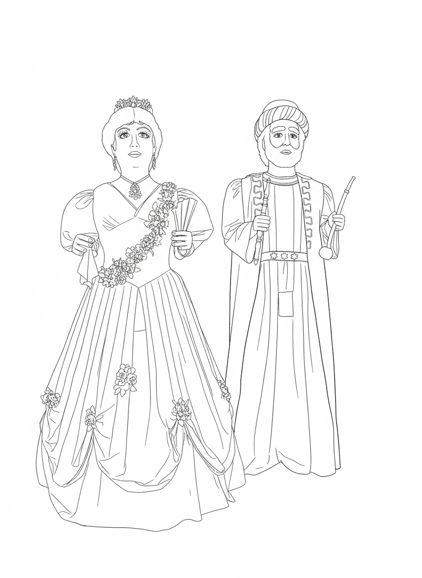 Gegants del Barri de la Closa de Montbrió del Camp