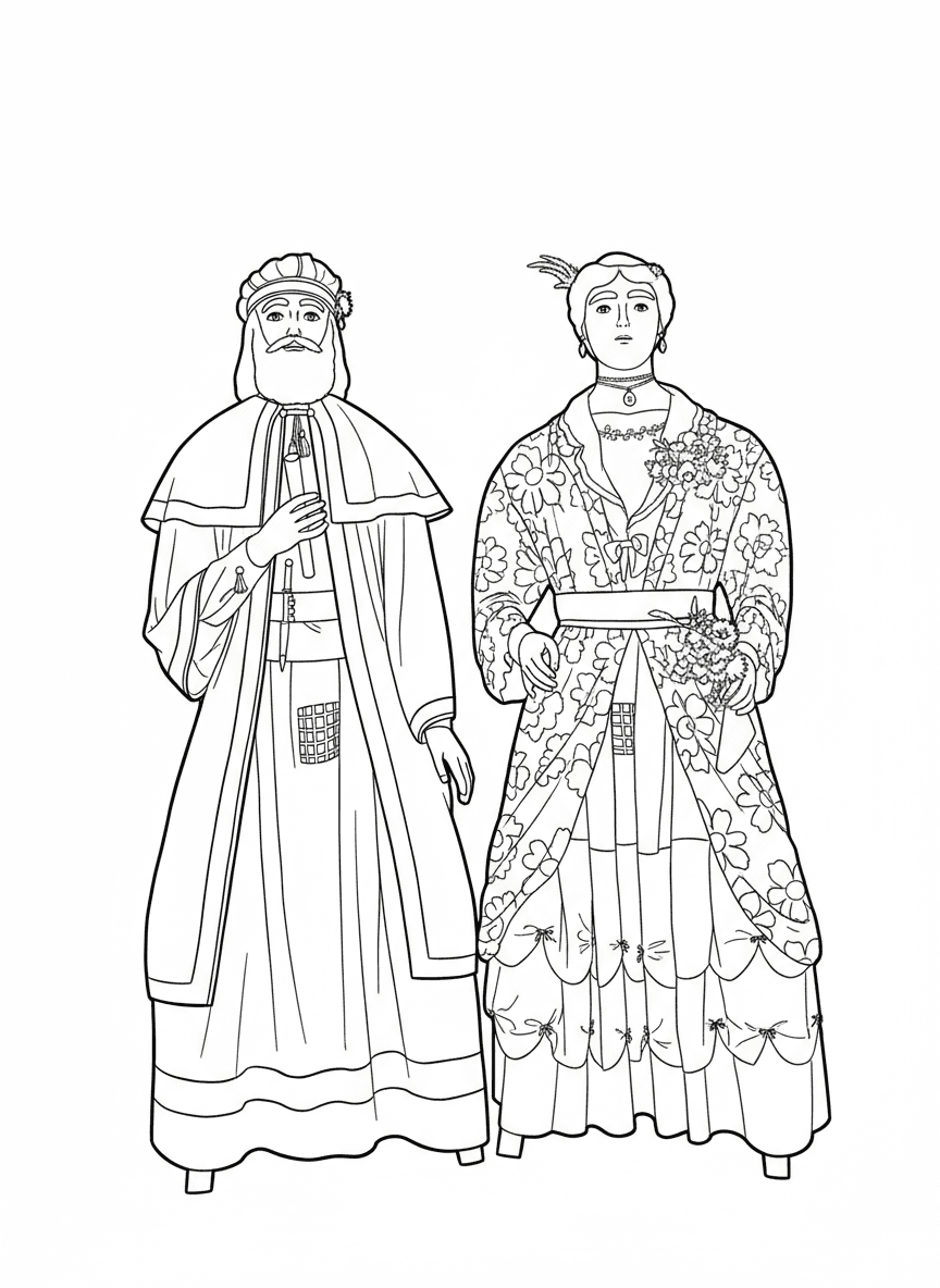 Gegants del Barri de la Font Vella d'Igualada