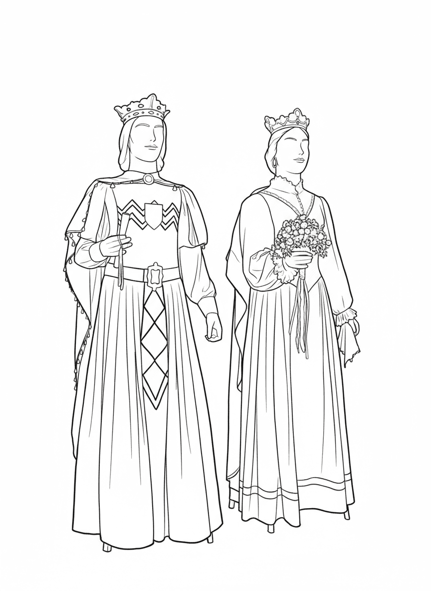 Gegants del Barri de Poblenou de Barcelona