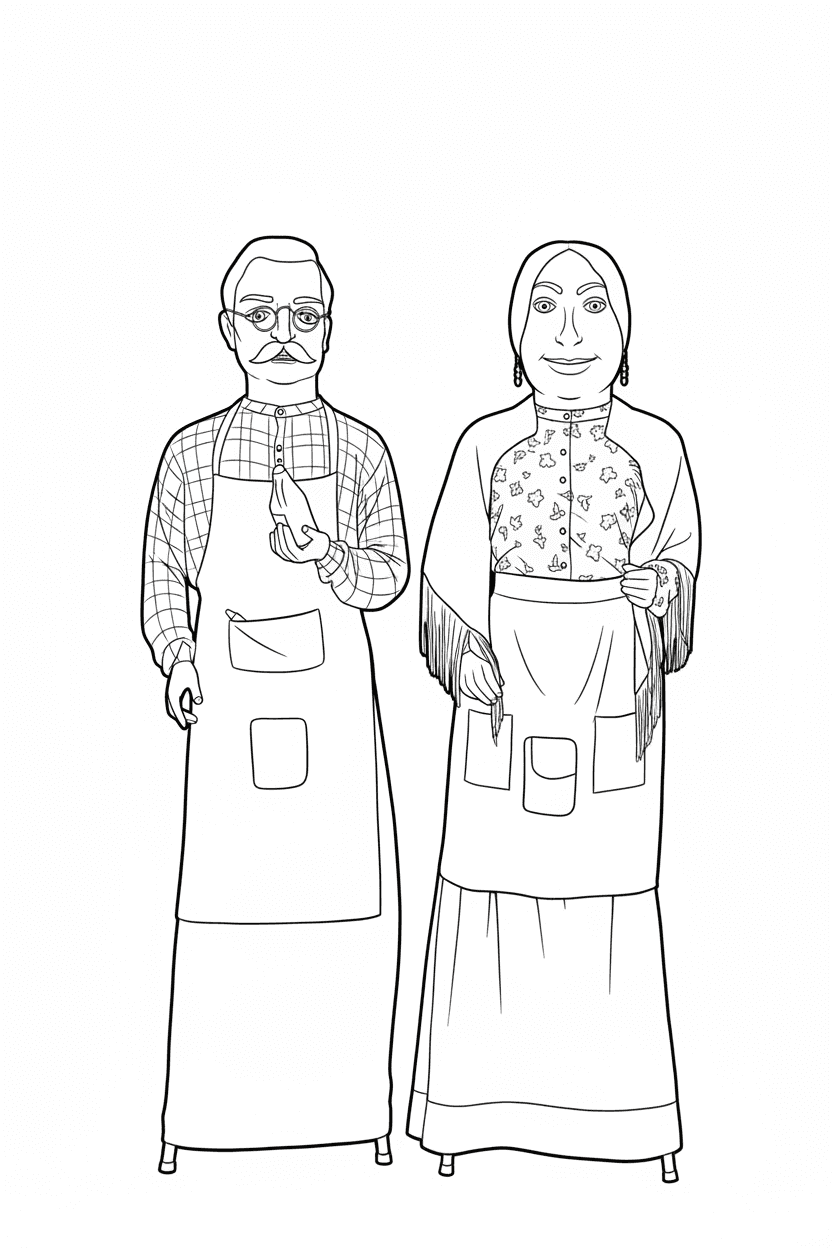 Gegants del Barri del Raval de Barcelona