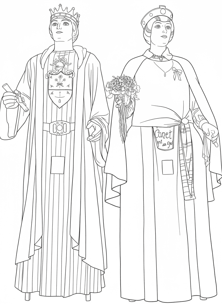 Gegants del Barri dels Abells de Canet de Mar