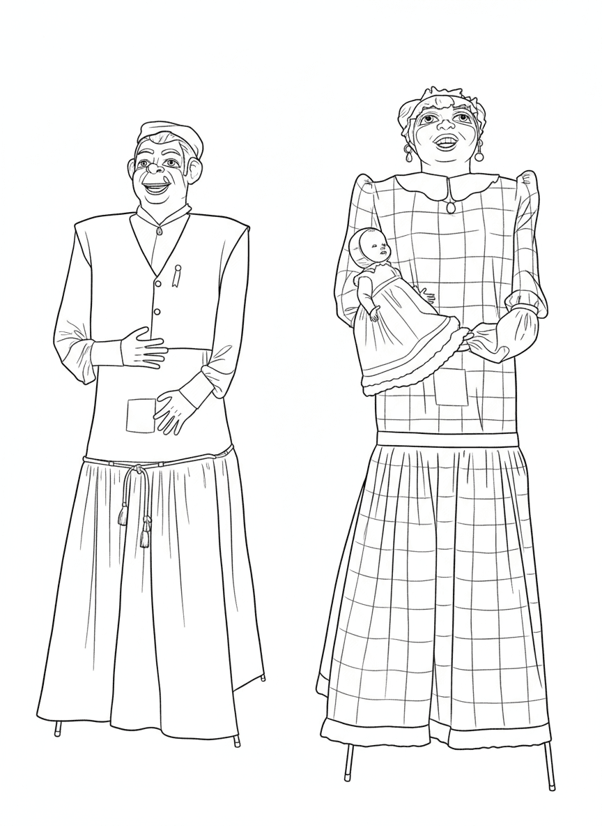 Gegants del Barri Germanor de Lleida