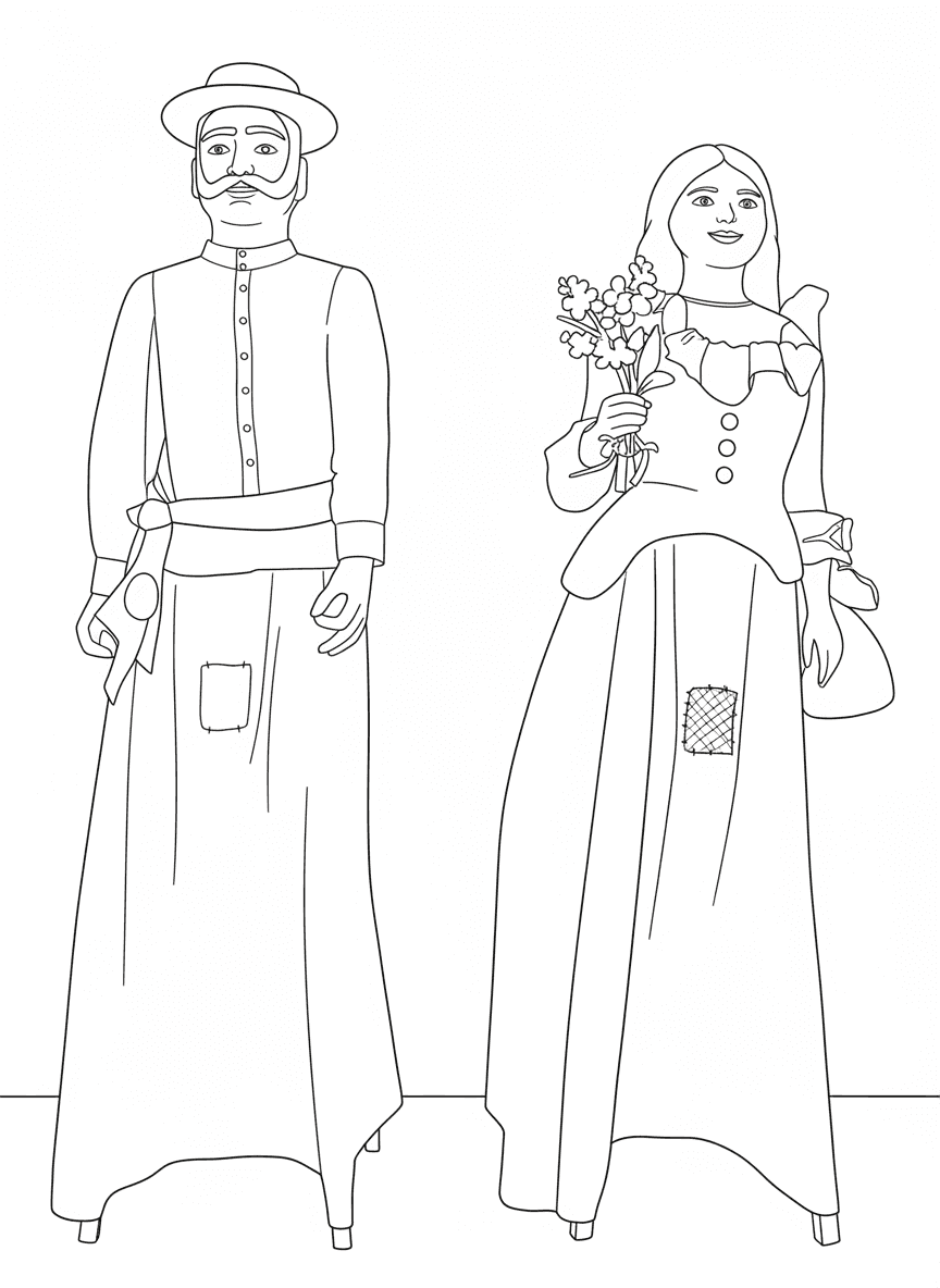 Gegants del Casal de la Gent Gran de Figueres