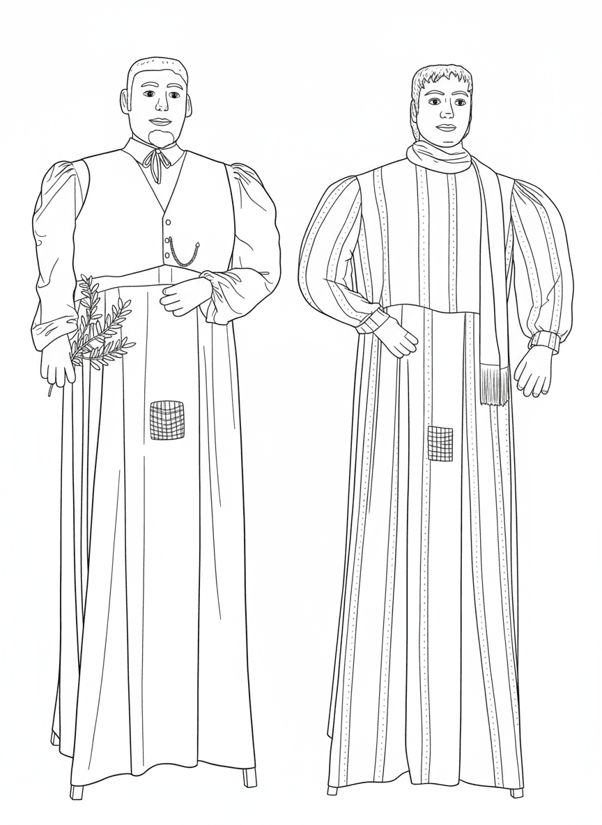 Gegants del Col·legi Mare de Déu de Montserrat de les Borges Blanques