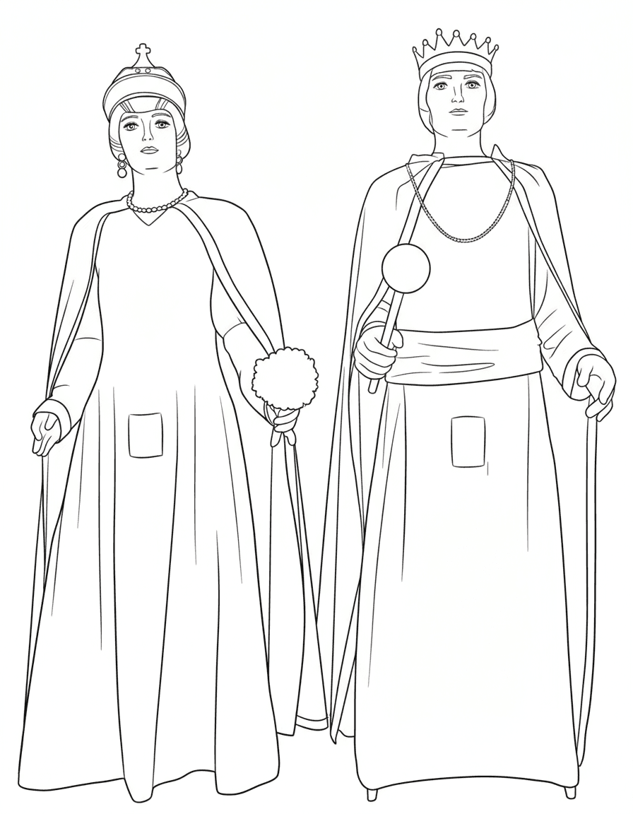 Gegants del Col·legi Sagrat Cor de Tarragona