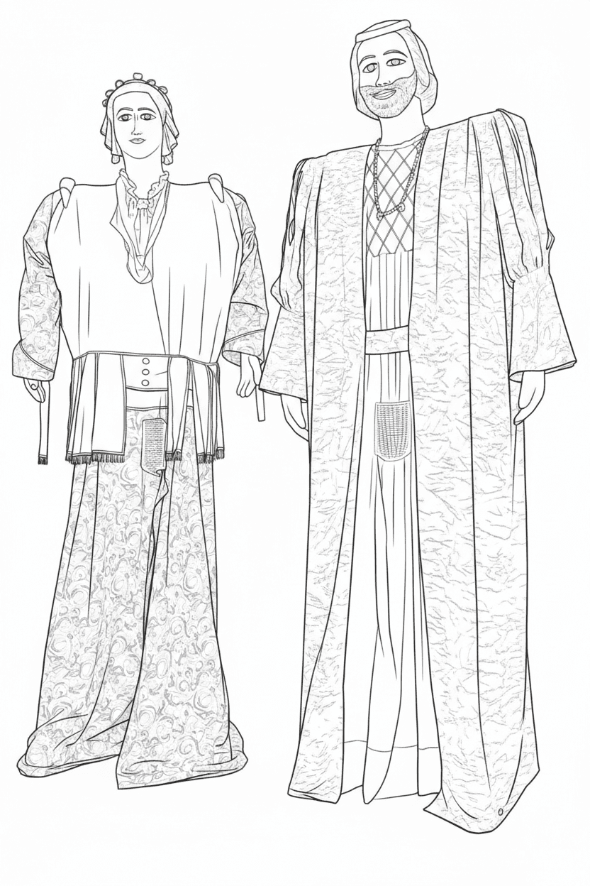 Gegants del Palau d'Anglesola