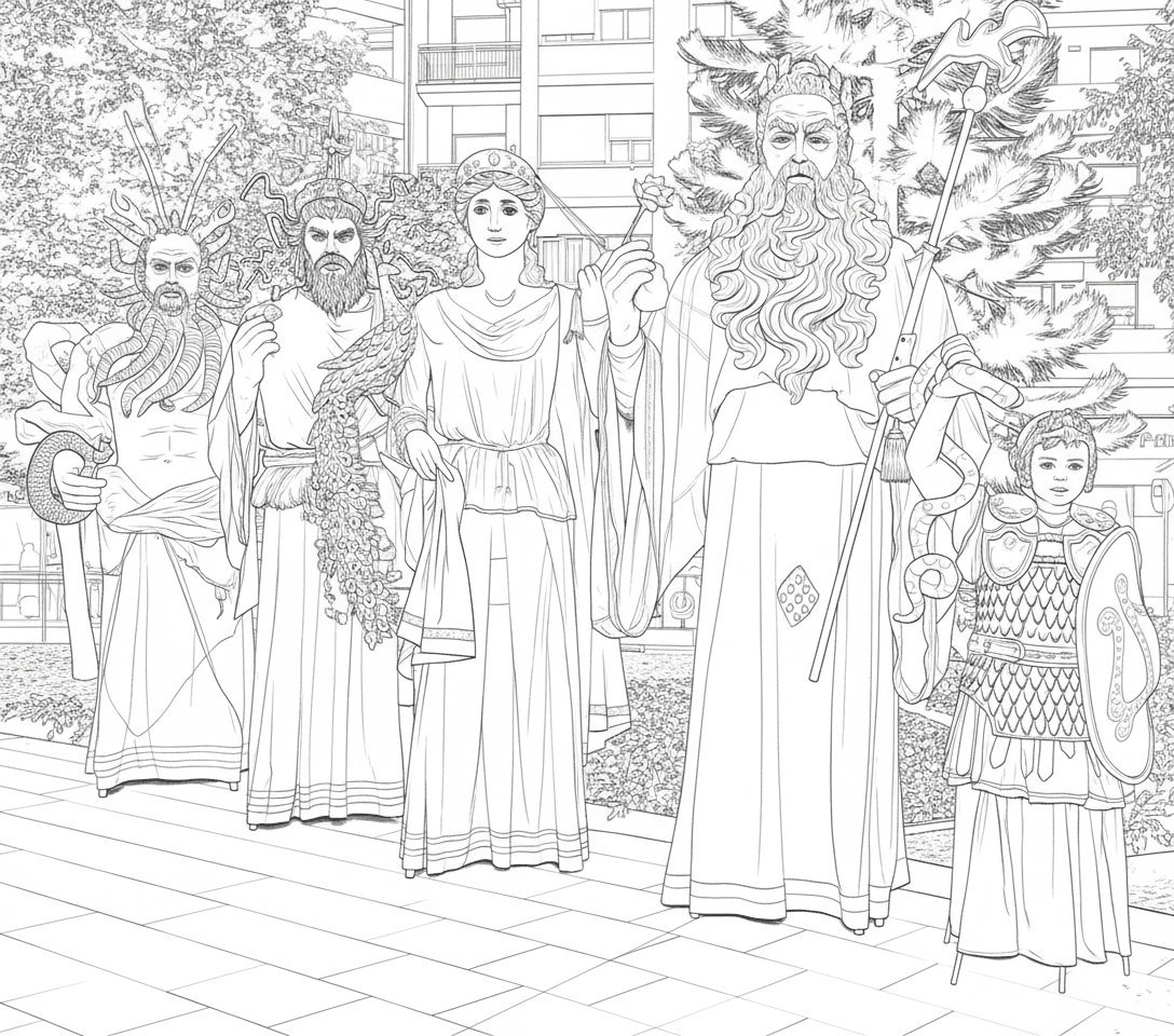 Gegants Déus de l'Hospitalet de Llobregat