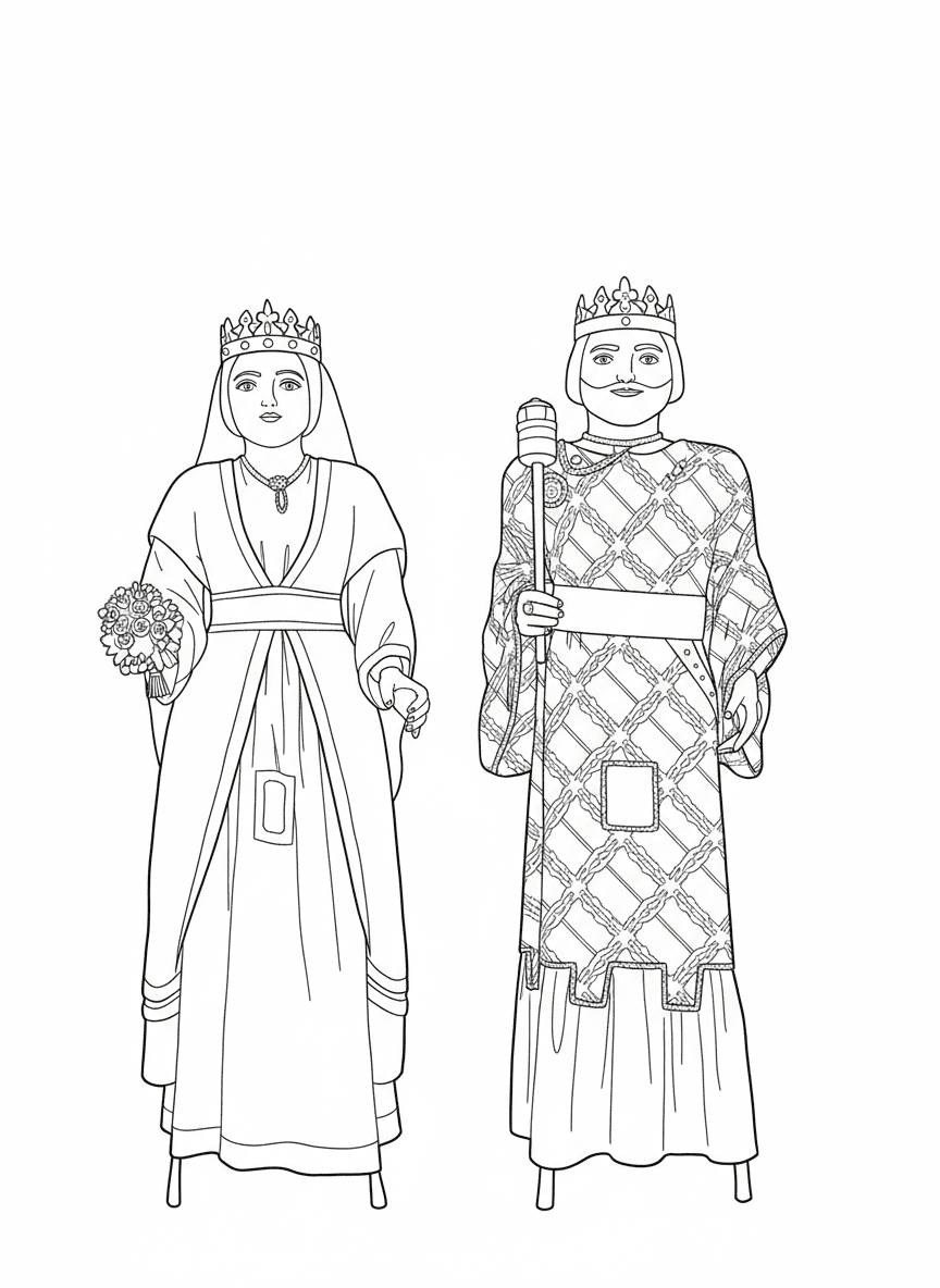 Gegants d'Olesa de Montserrat