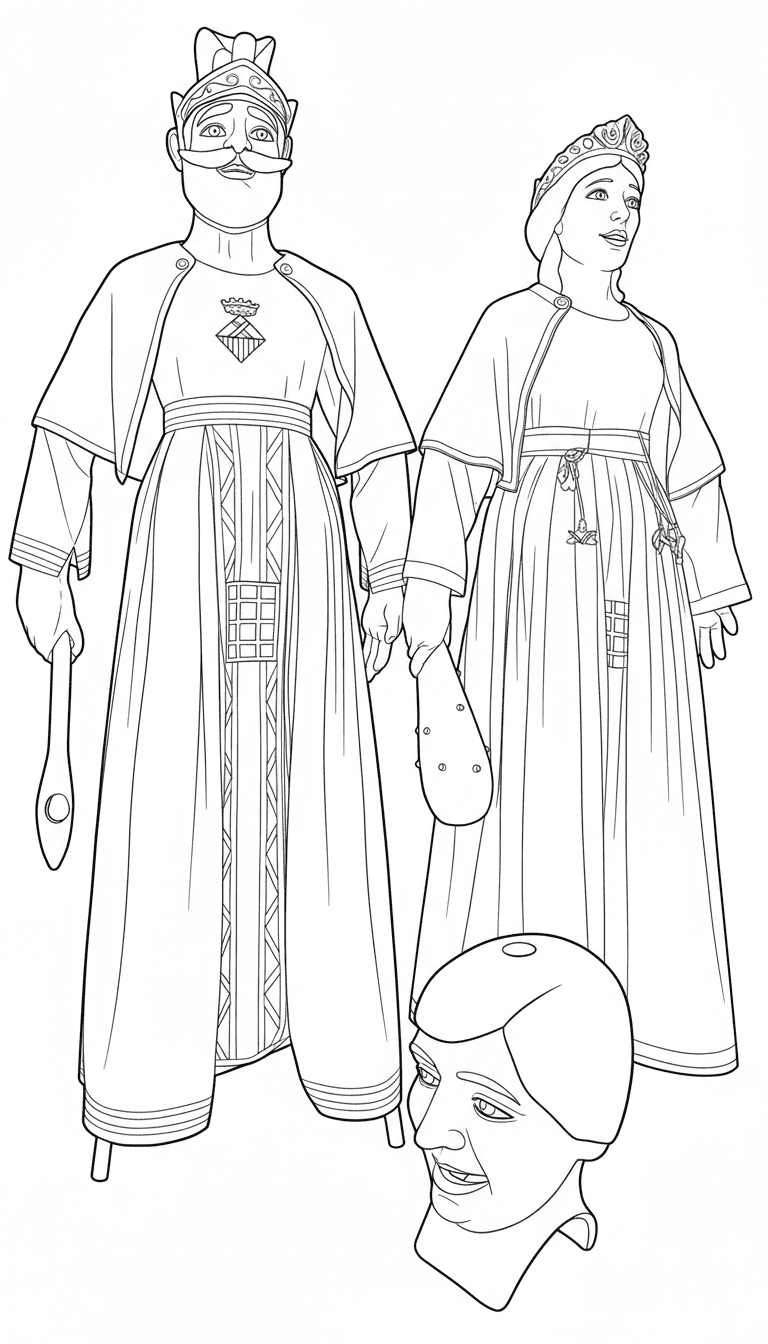 Gegants Manotes de Tro de l'Hospitalet de Llobregat