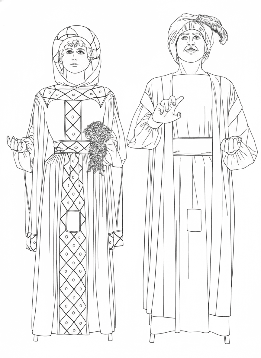 Gegants Moros (Vells) de Badalona