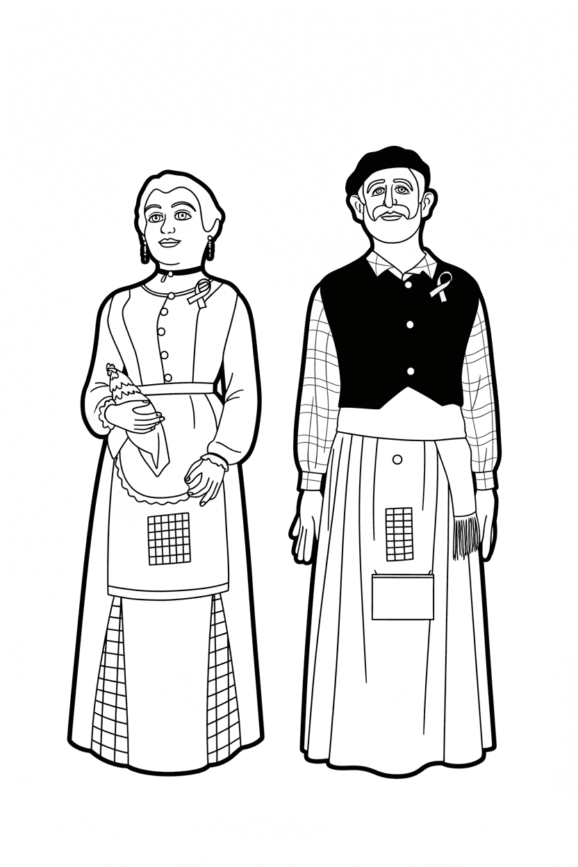 Gegants Nous de Santa Maria d'Oló