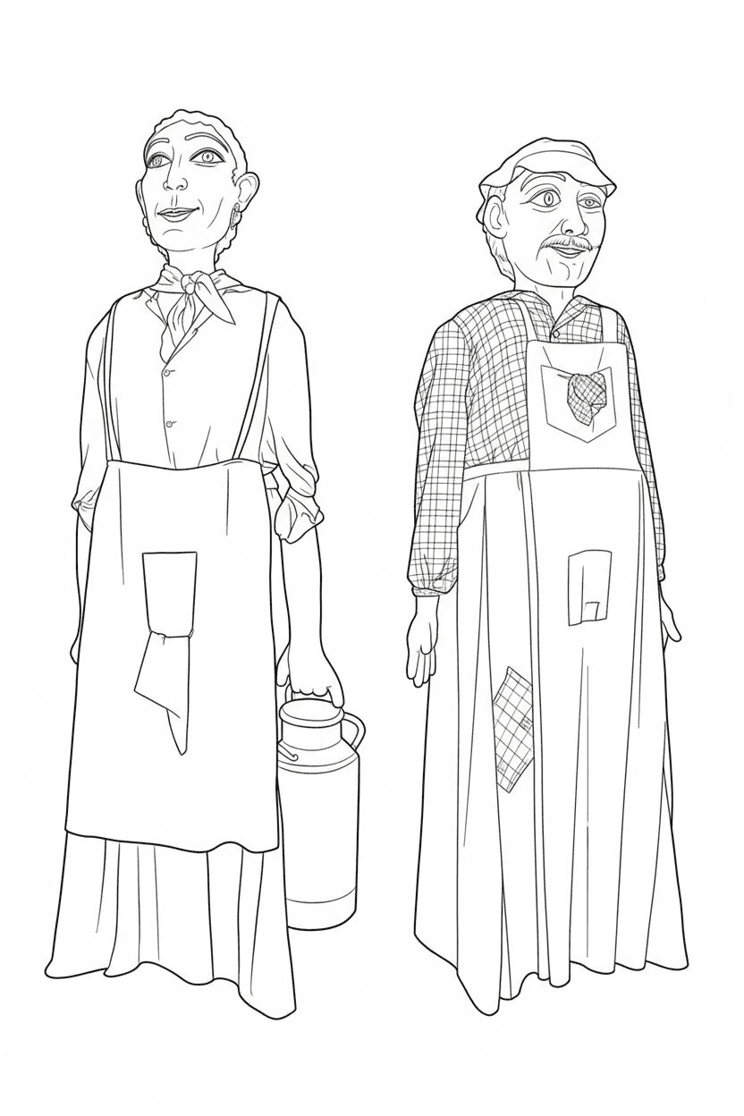 Gegants Nous de Vallfogona de Balaguer