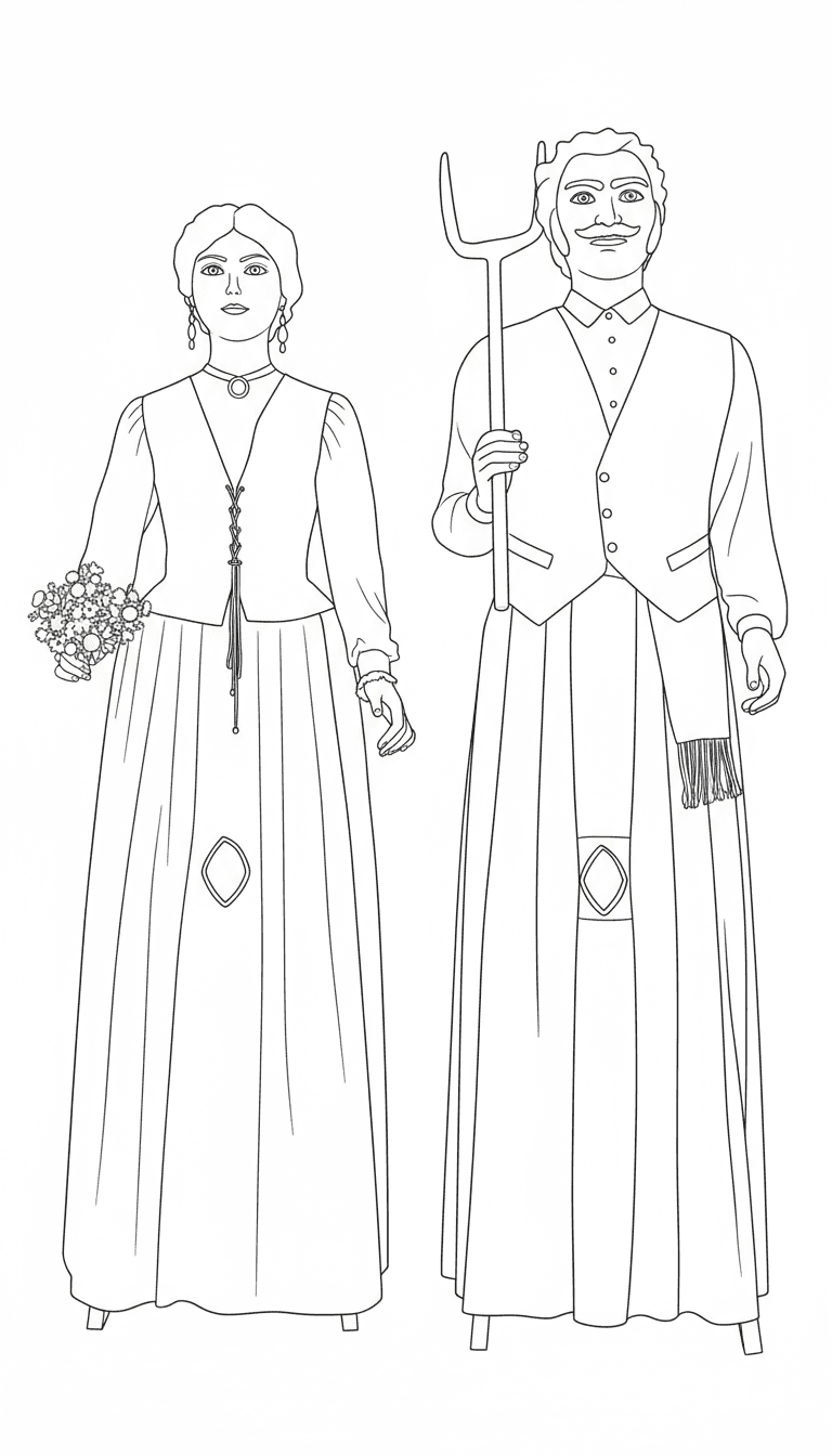 Gegants Nous de Vilada