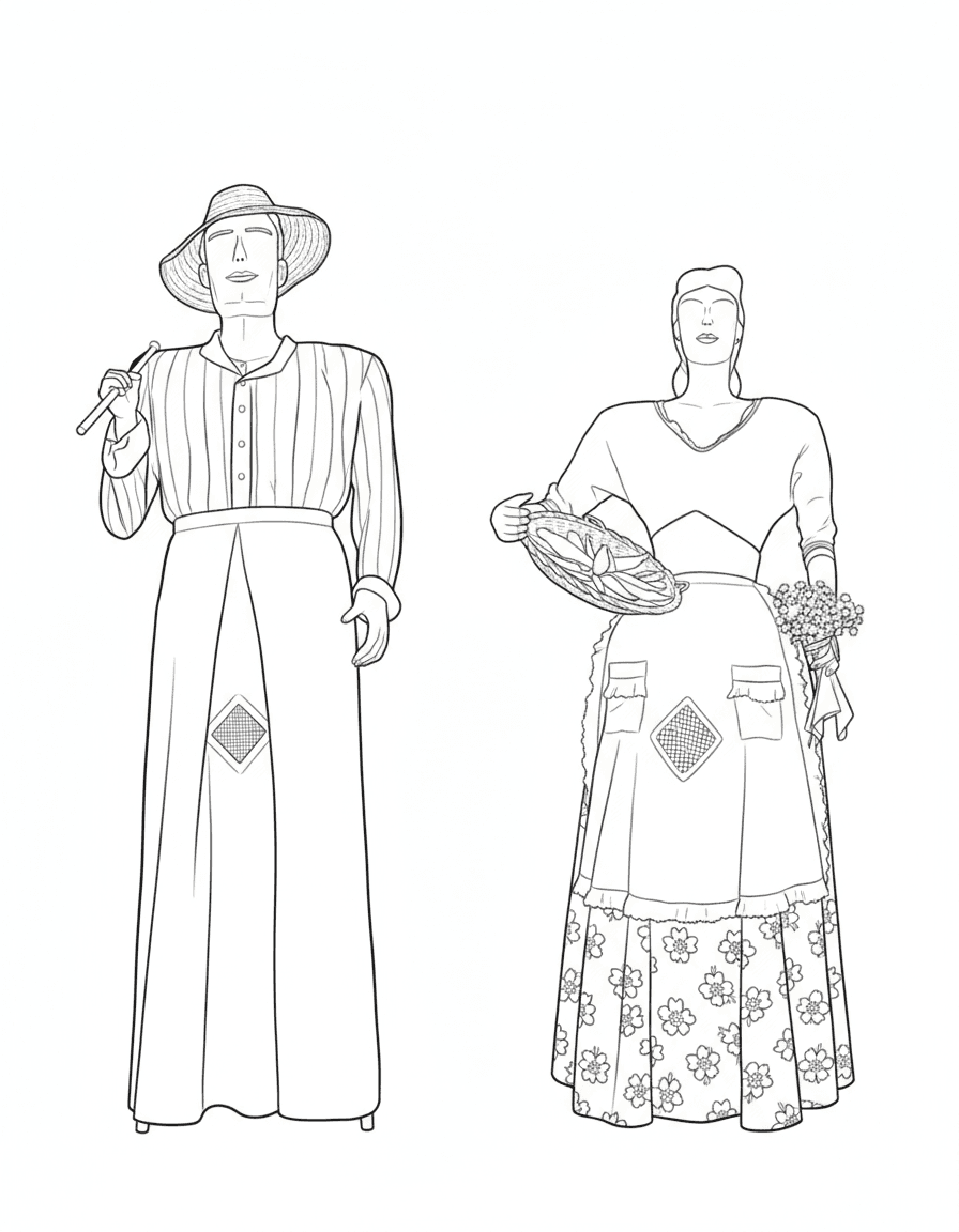 Gegants Nous del Barri de la Marina de Barcelona