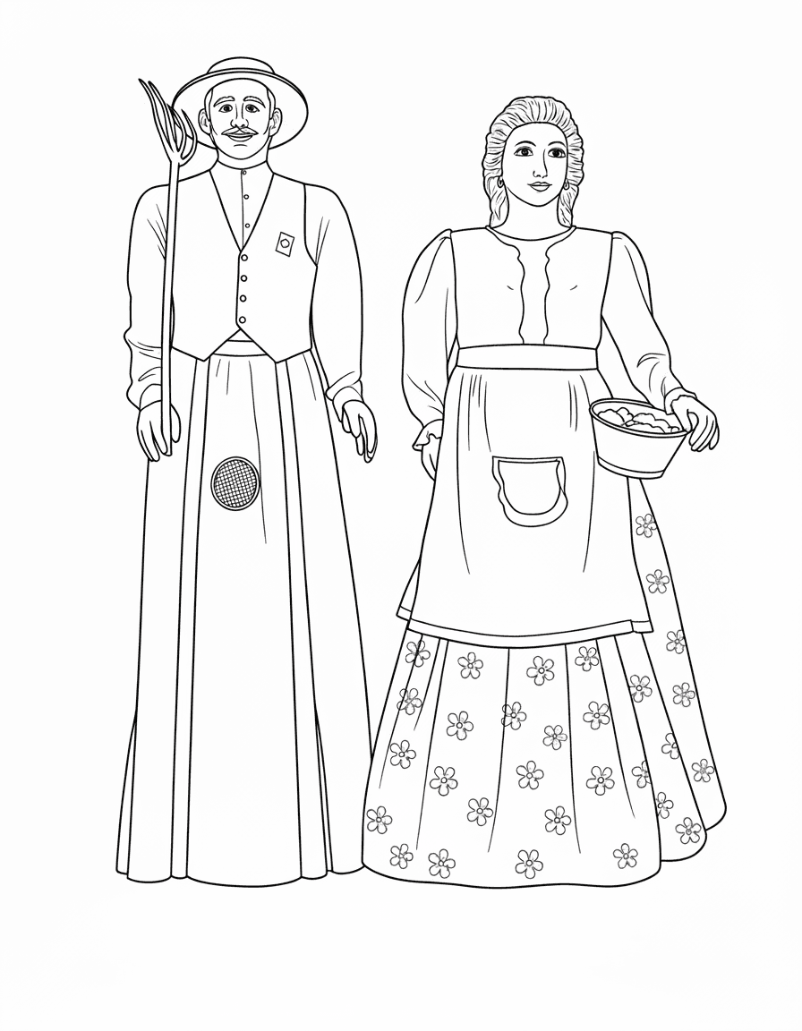 Gegants Nous del Barri del Carrilet de Reus