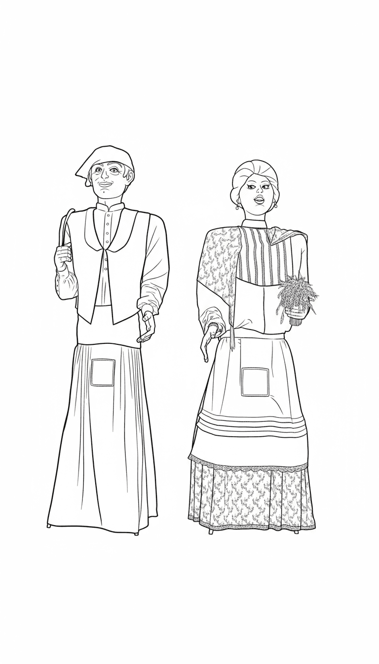 Gegants Pagesos de Sant Carles de la Ràpita