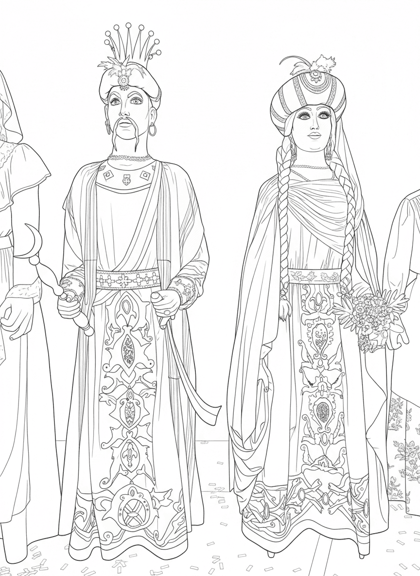 Gegants Perses de la Bisbal d'Empordà