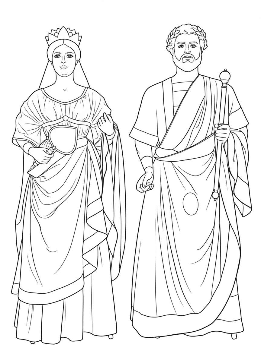 Gegants Romans de Llinars del Vallès