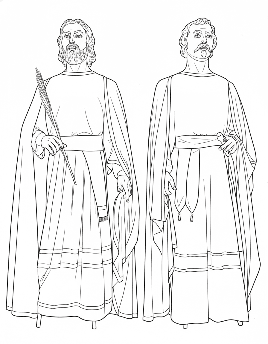 Gegants Sants Metges del Prat de Llobregat