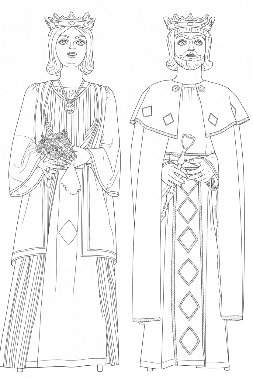 Gegants valencians de Badalona