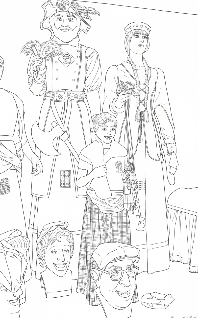 Gegants vells de Caldes de Montbui