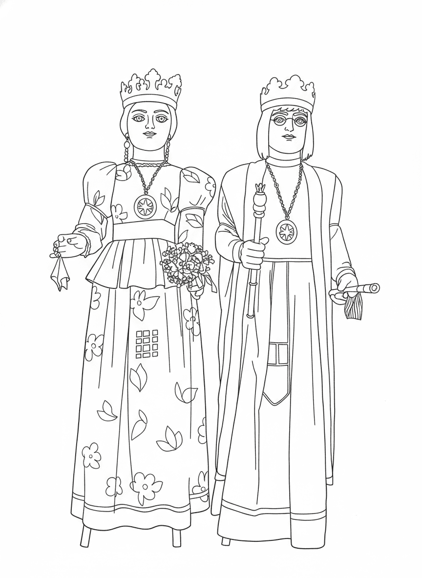 Gegants Vells de Sant Hilari Sacalm