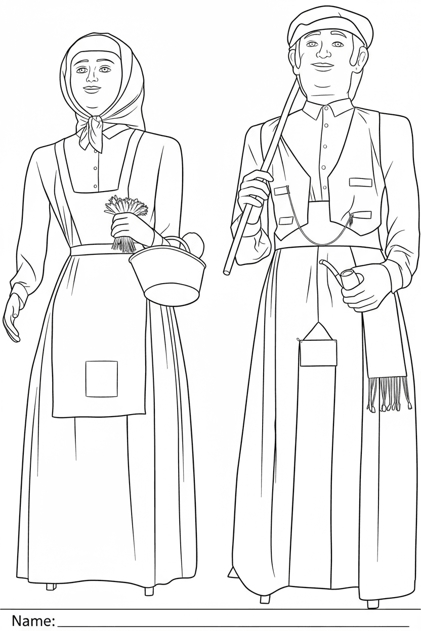 Gegants Vells del Barri de Poble Nou de Manresa