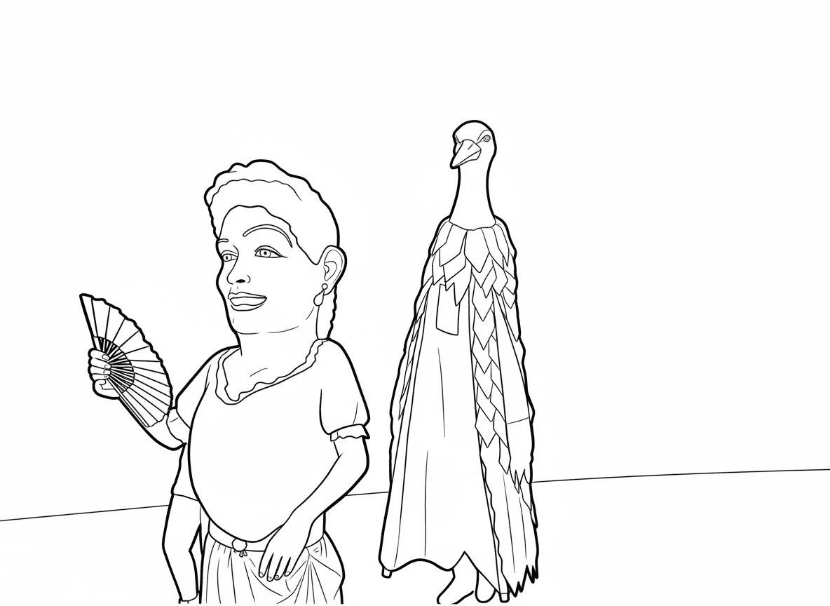 Gegantó Cigonya de Peralada