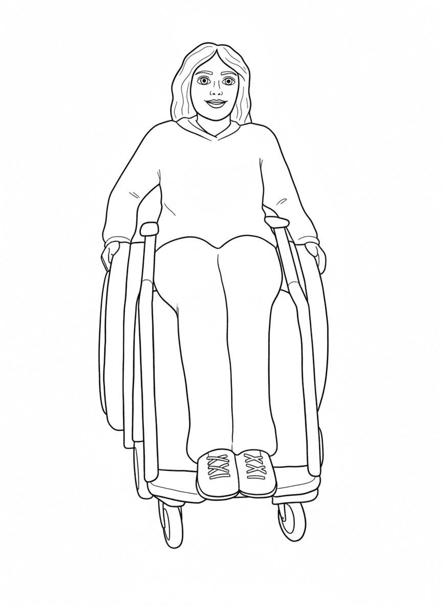 Gegantona de l'Associació Integra d'Olot