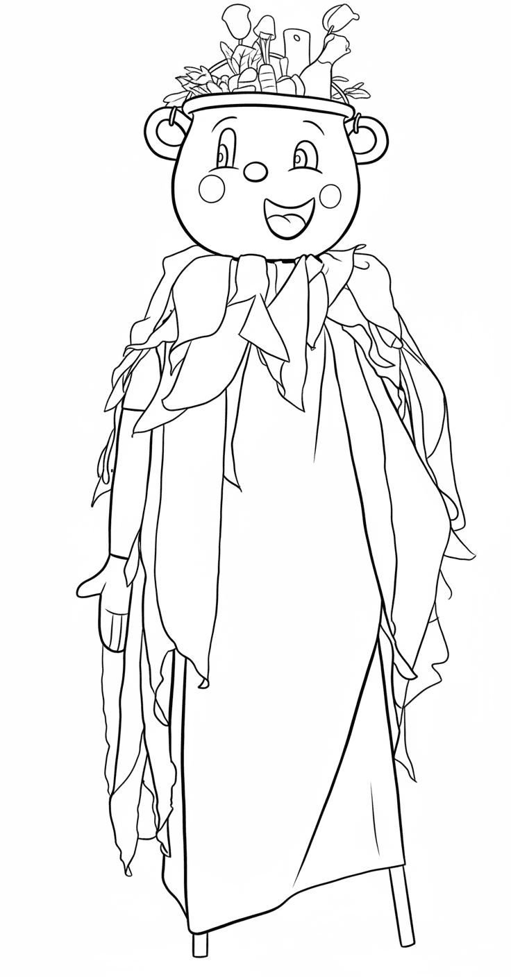 Gegantona L'Olleta de Caldes de Montbui