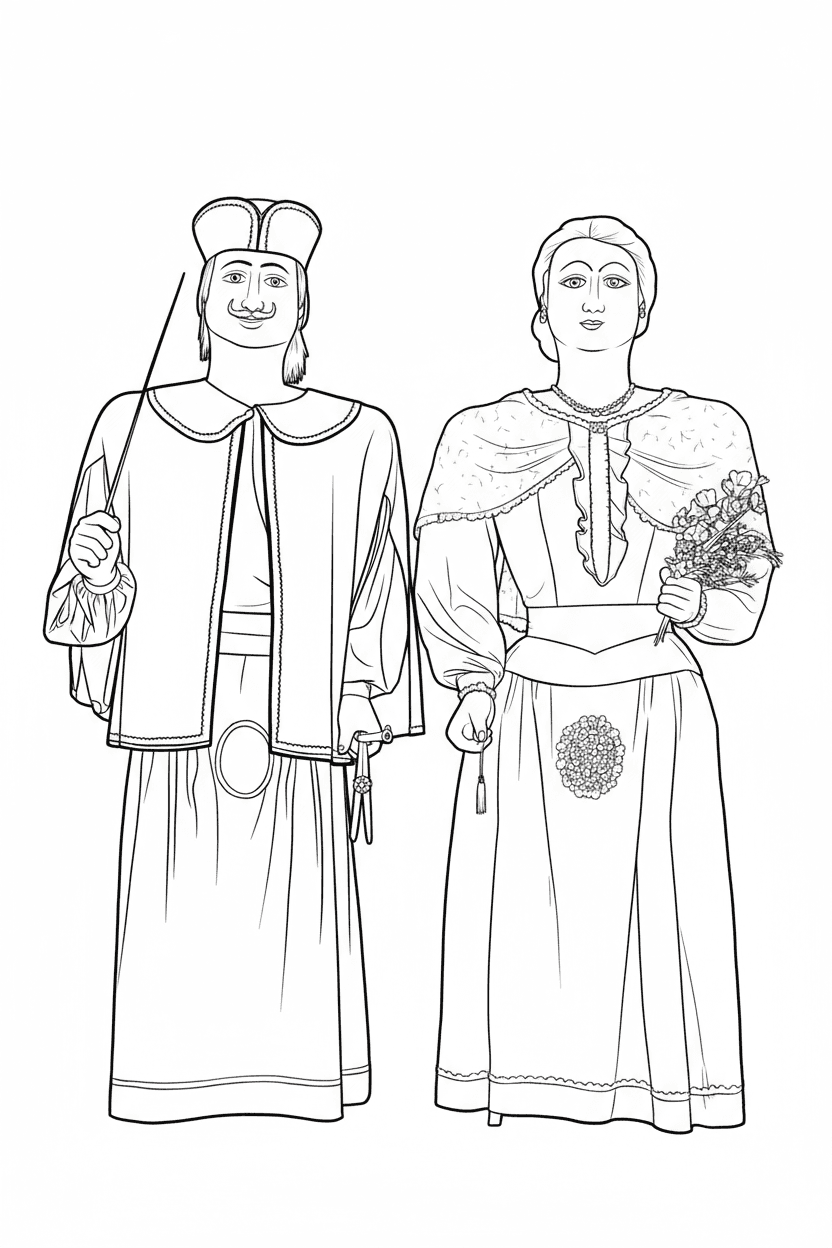 Gegants burgesos de Falset