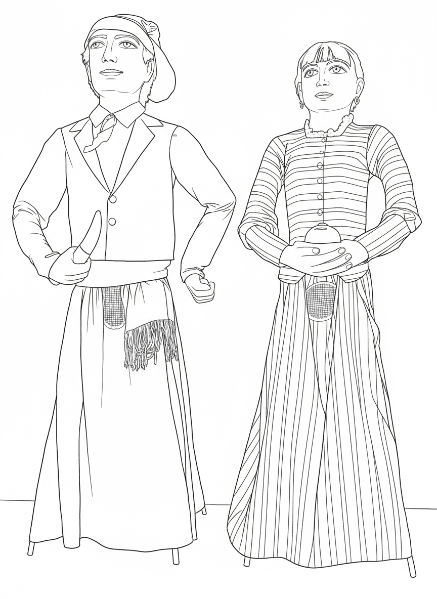 Gegants de Castellvell del Camp