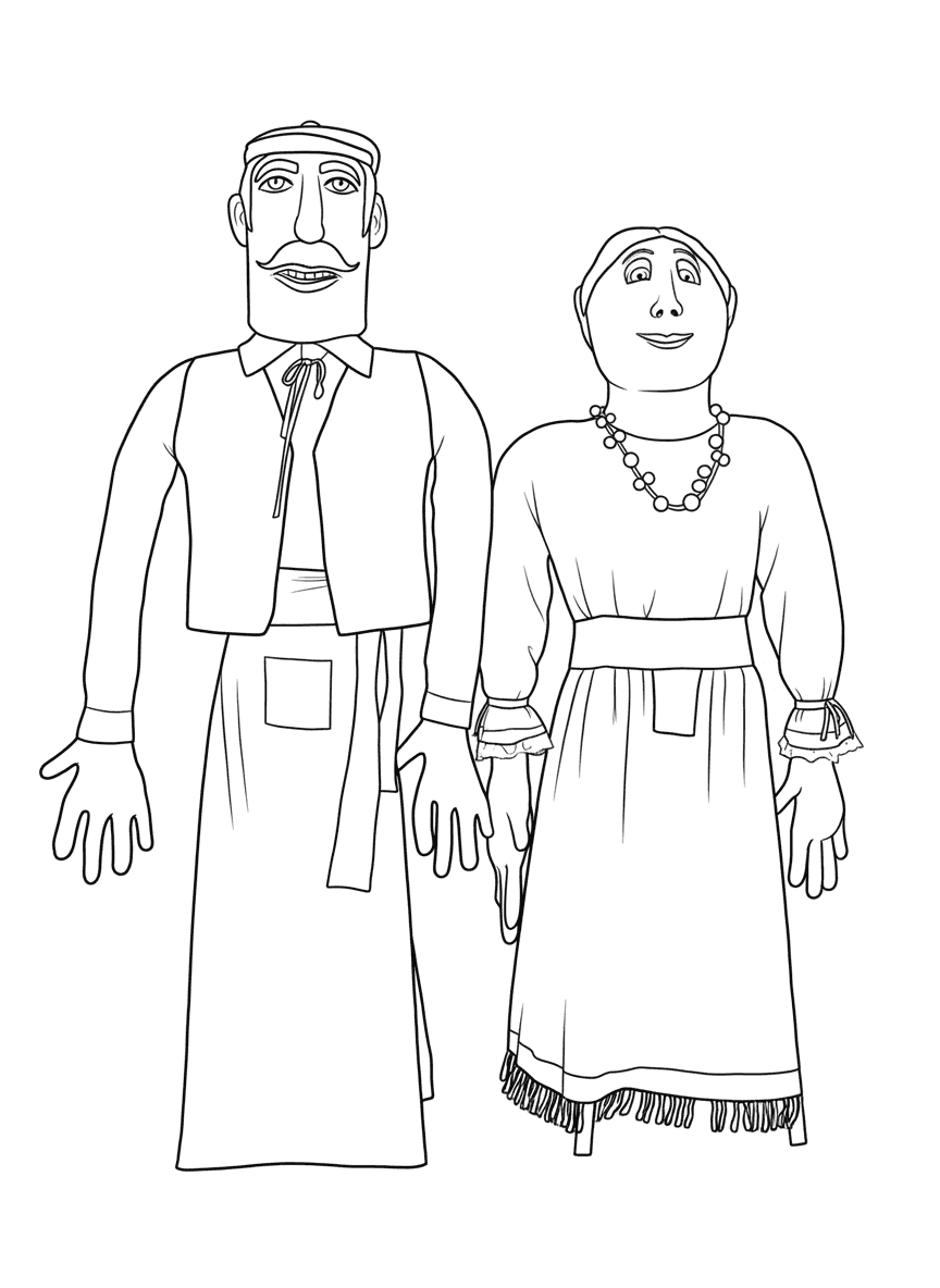 Gegants de l'escola CEE Les Aigües