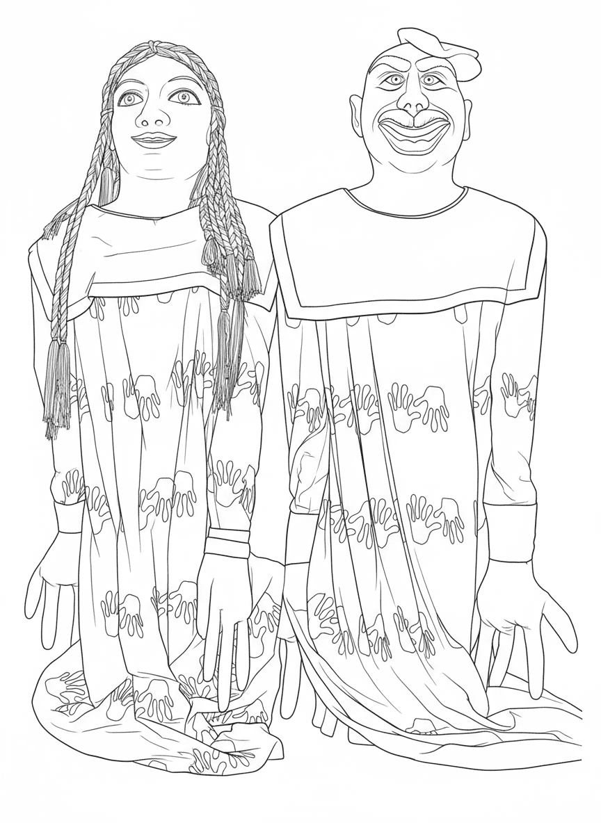 Gegants Manotes de la Riera de Gaià