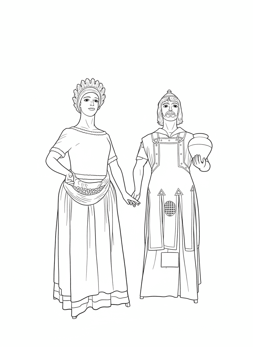 Gegants Nous de la Selva del Camp