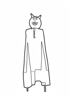 Gegant Llucifer de Malgrat de Mar (particular)