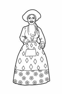 Geganta Rigoberta de la Bisbal d'Empordà