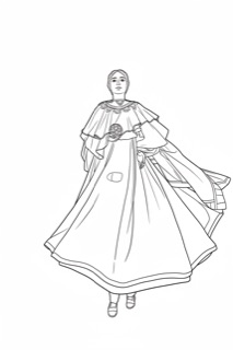 Gegantona de la Federació d'Ateneus de Catalunya