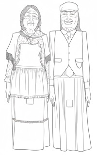Gegants Avis del Barri de Molins de Mataró