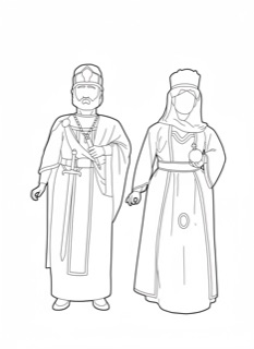 Gegants bizantins de la Plaça del Pallol de Tarragona